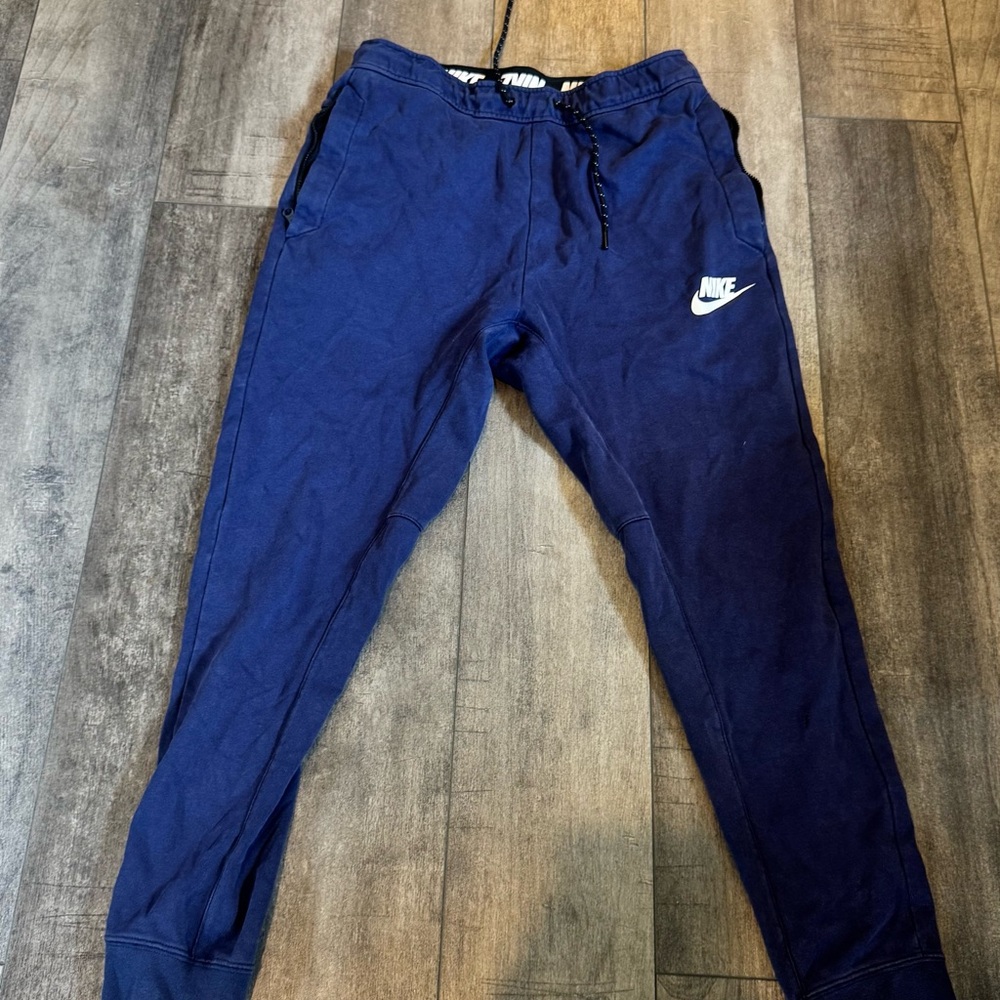 Nike vintage blue tag rare. Men Blue Advance AV15‎ Joggers Sweatpants Size Small